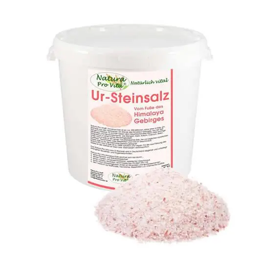 Natürliches Ur Steinsalz vom Fuße des Himalja Gebirges - naturbelassen und rein von Natura Pro Vita